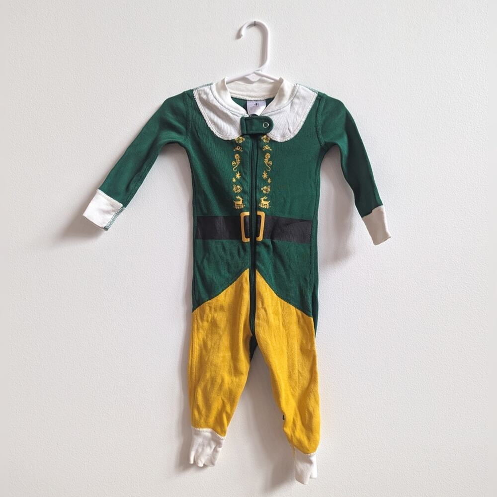 Hanna Andersson Elf Movie Pajamas 12-18m Kids Christmas